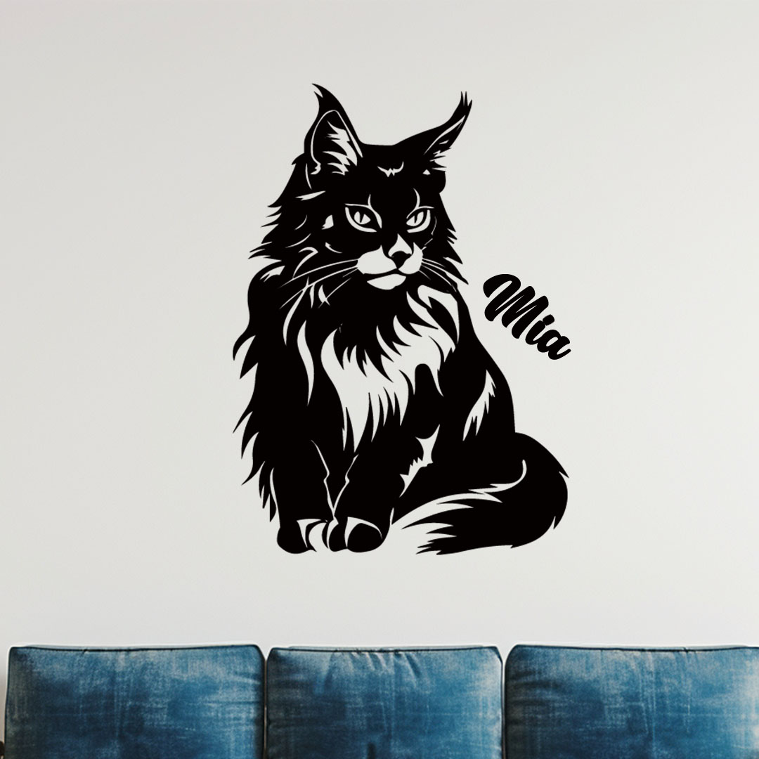 Mainská mývalí kočka se jménem